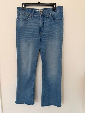 Madewell Cali Demi Boot Jeans Size 30